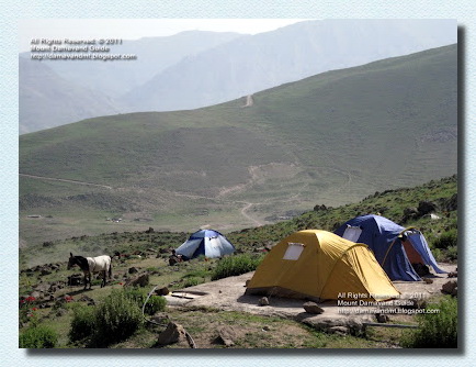 Mount t Damavand Second Camp Goosfand Sara Mount Damavand Second Camp Goosfand Sara