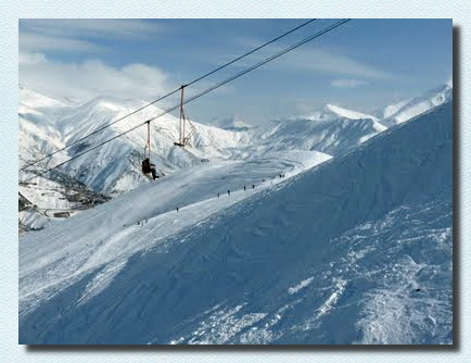 Ski Resort Darbandsar Tehran, Iran
