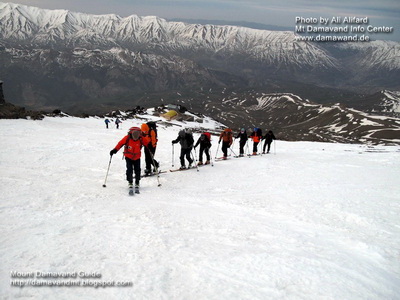 Damavand Mountain Ski Tour Mount Damavand Ski Tour