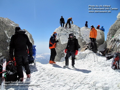 Mount Damavand Ski Tour
