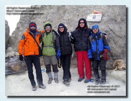 Mt Damavand Summit