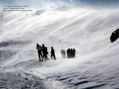 Mount Damavand Winter Mountaineering Tour